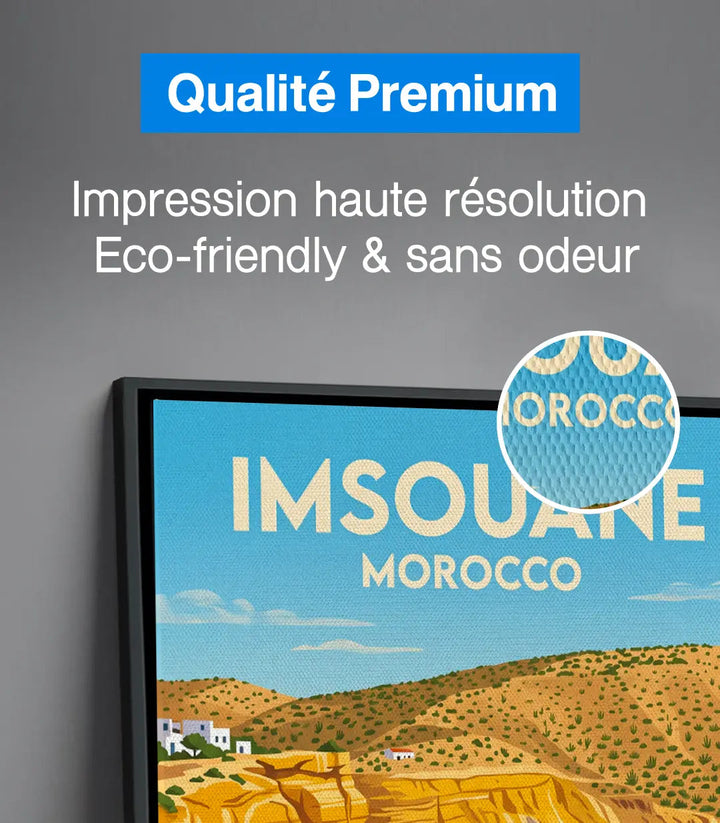 Tableau Imsouane mise en situation couloir — Massinart