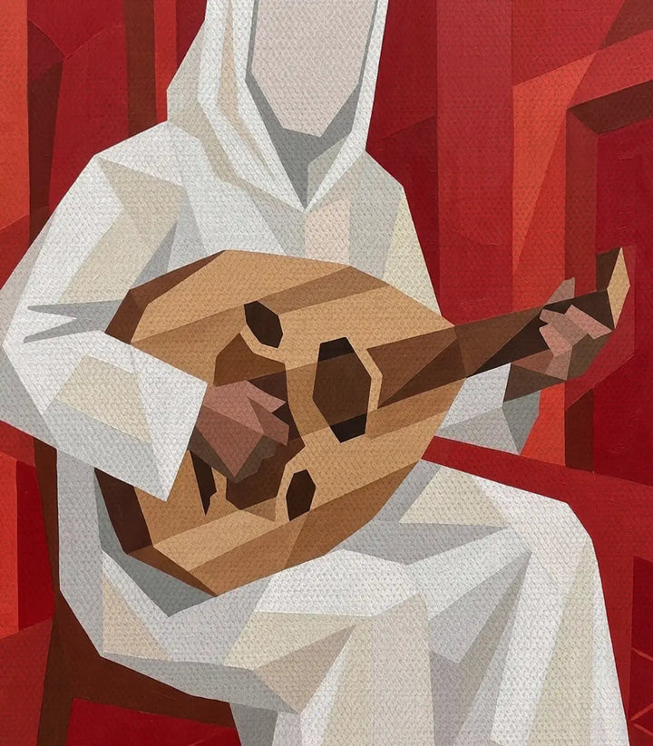 Tableau L’Oudiste emballage livraison prêt à accrocher — Massinart