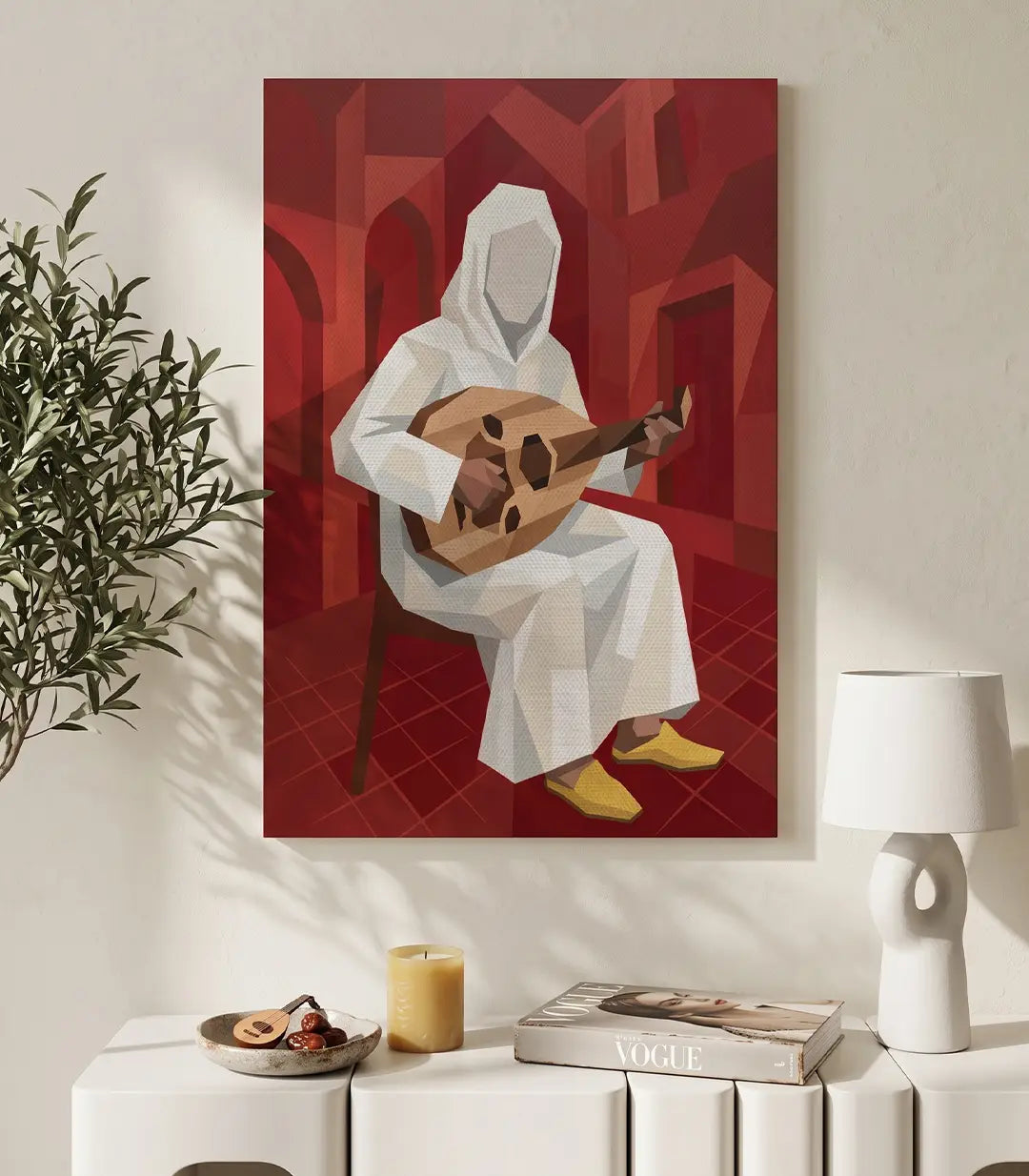 Tableau L’Oudiste mise en situation couloir — Massinart