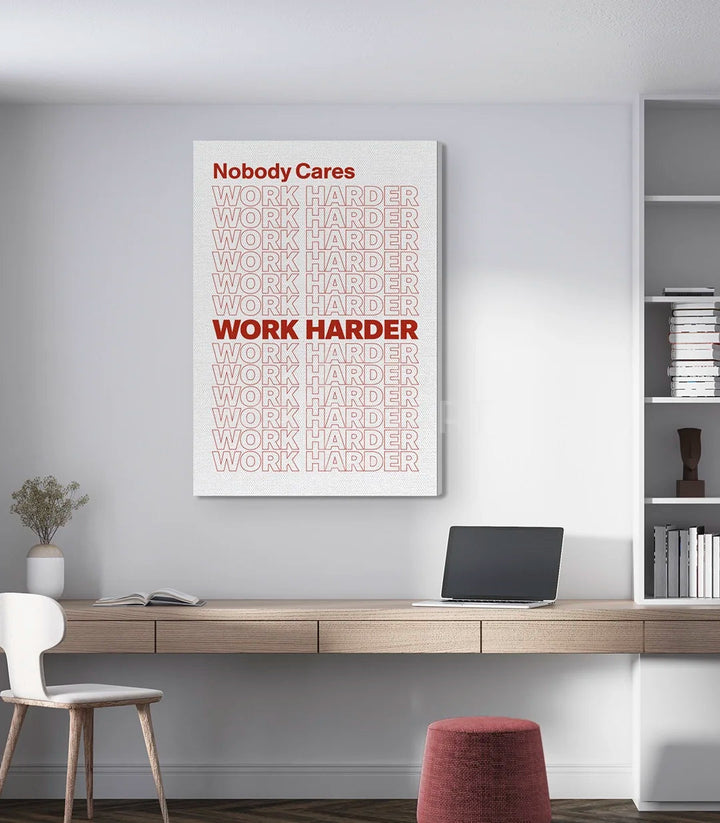 Tableau motivation textuel noir cadre Massinart