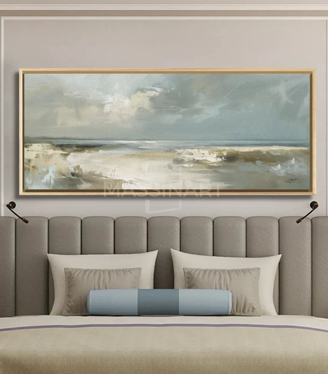 Tableau paysage marin décoration intérieur hôtel Massinart