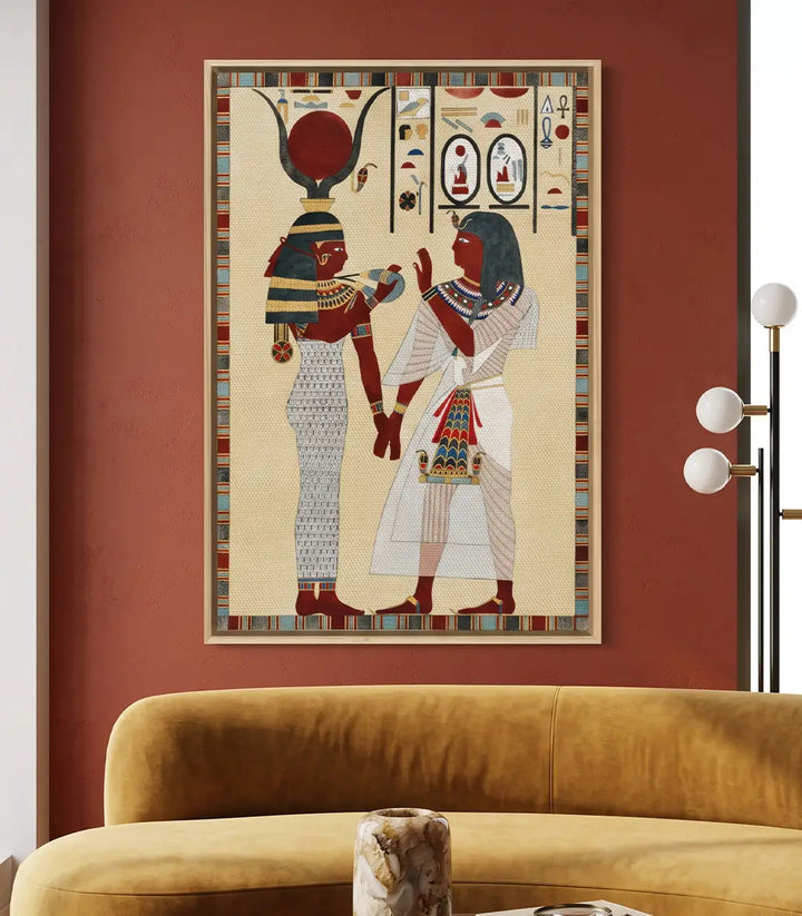 Tableau Pharaon mise en situation bureau — Massinart