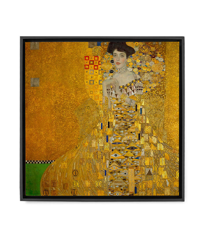 Tableau Portrait of Adele Bloch-Bauer I — femme élégante fond doré Massinart