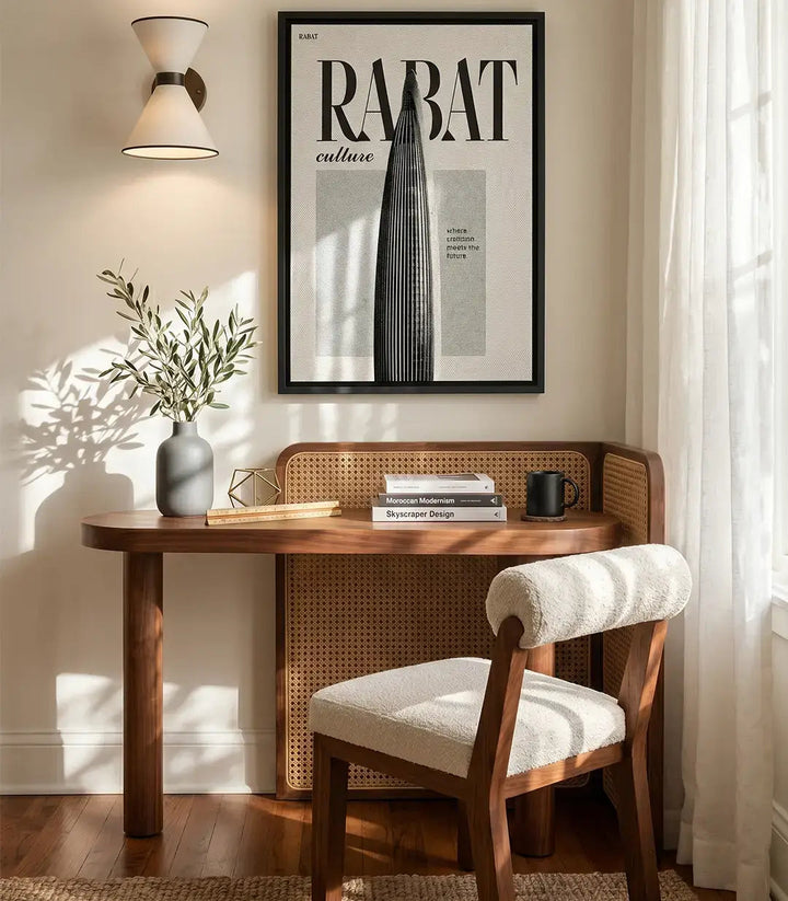 Tableau Rabat couloir, contemporain — Massinart