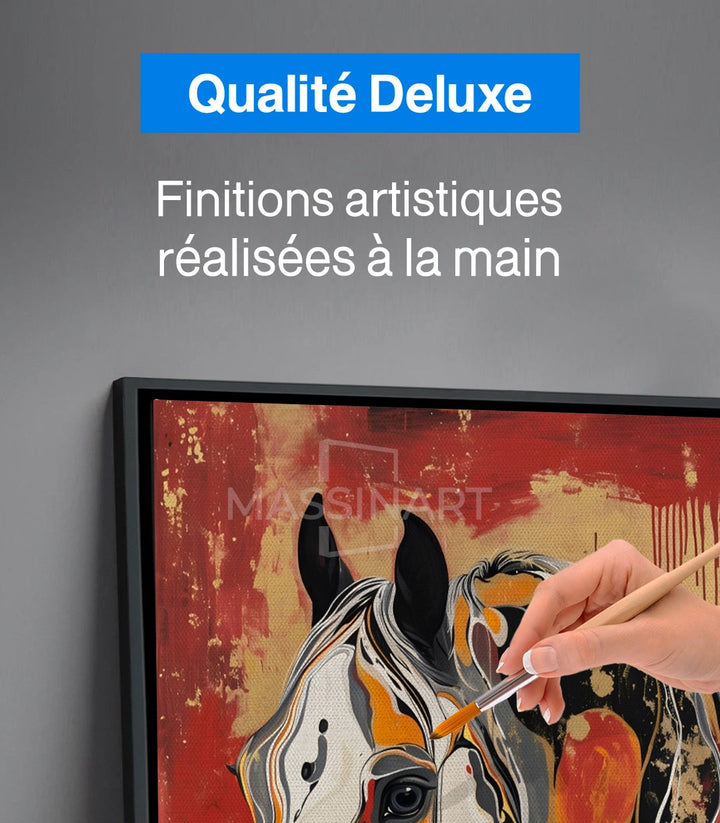 Tableau Radiant Soul application murale salon séjour Massinart