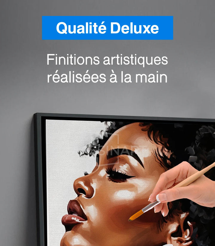 Tableau Rooted Beauty art moderne feminin décoration Massinart