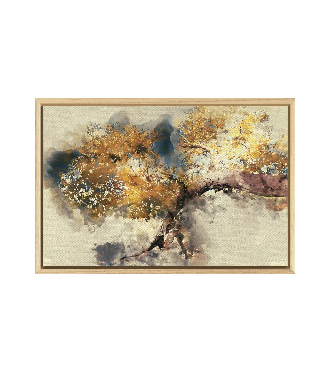 Tableau Striving Branch Massinart — emballage livraison prêt à accrocher