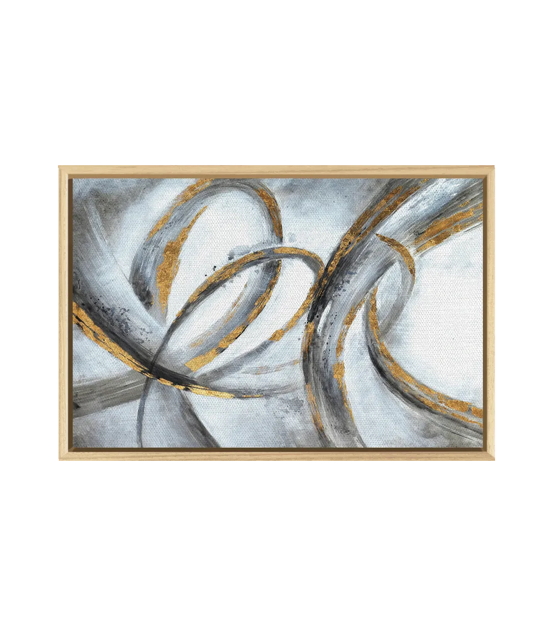 Tableau Swirl Massinart — emballage livraison prêt à accrocher