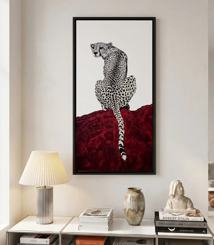 Tableau The Crimson Sentinel couloir, contemporain — Massinart