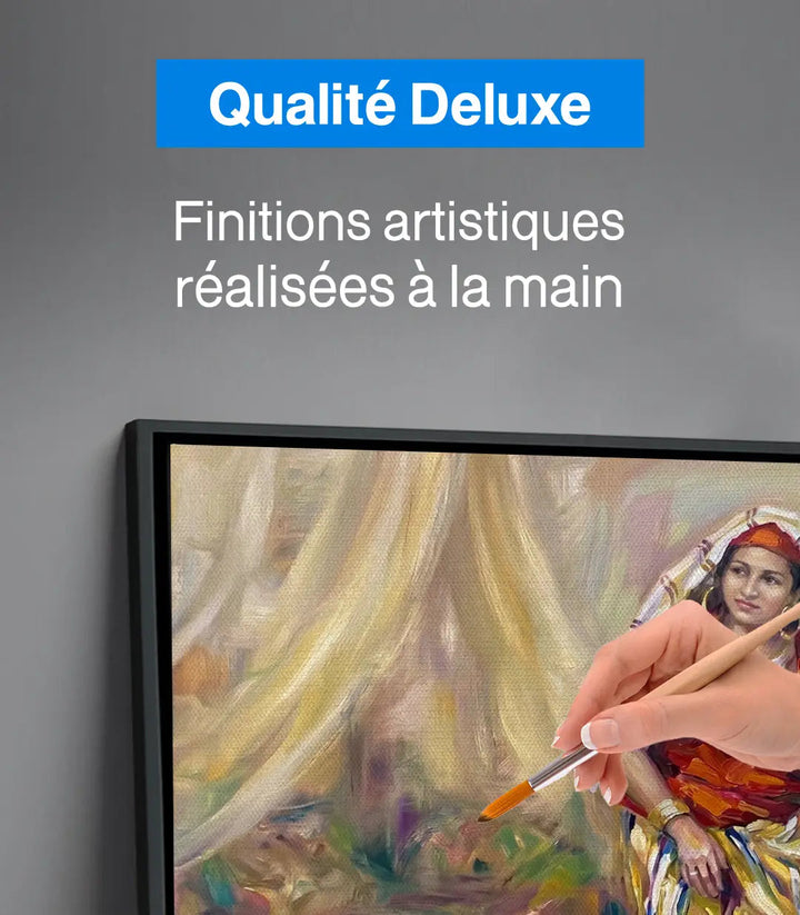 Tableau The Harvest Maiden mise en situation hotel et airbnb — Massinart