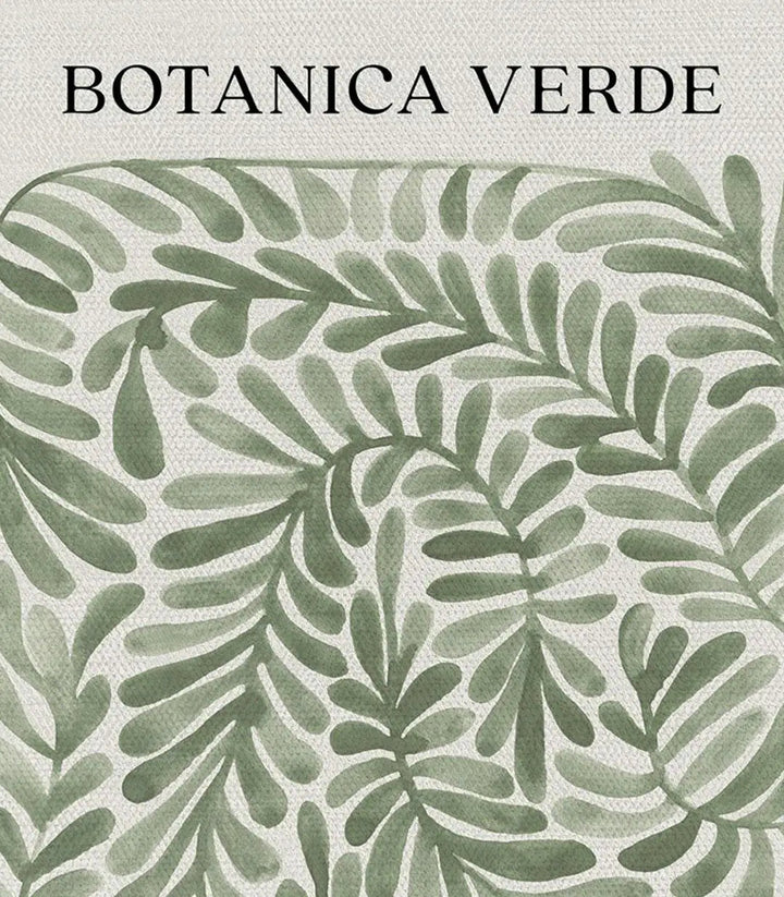 Tableau vase fleurs botanique vert sauge Massinart décoration intérieur