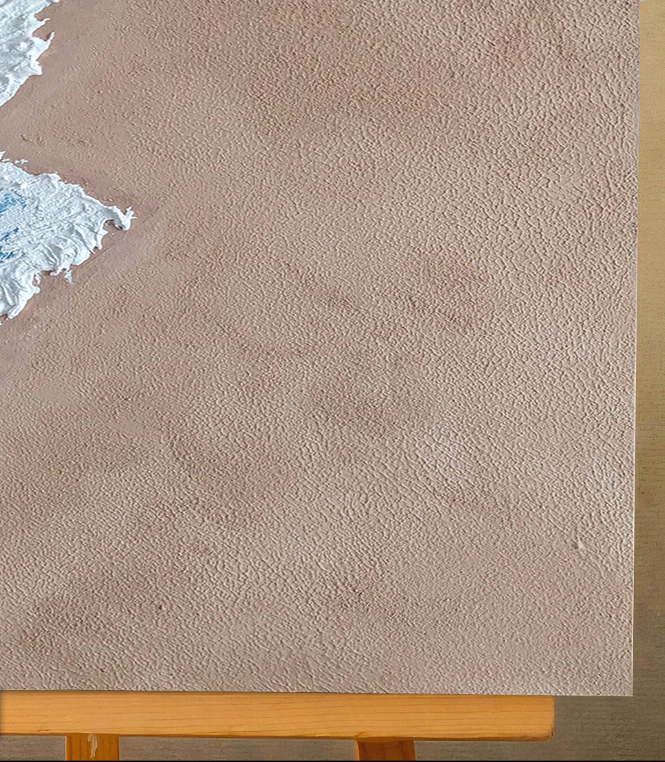 Vagues - Tableau original signé par l'artiste Dina ZR.