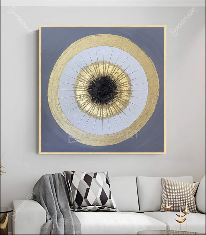 Obsidienne - signé par l'artiste Meryem YH. – Massinart