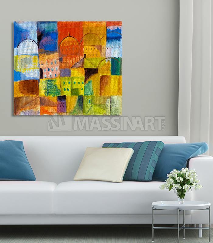 Colorful Domes - Décoration intérieure moderne - Massinart.ma  décoration murale au Maroc