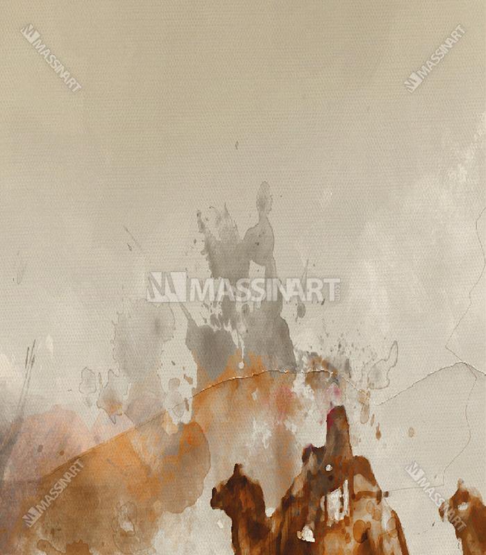 Camels- Tableau décoratif - Massinart.ma  décoration murale au Maroc
