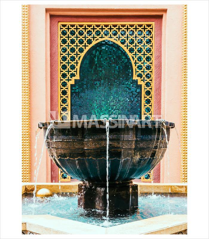 Tableau Fontaine de vie Massinart — packaging emballage livraison prêt à accrocher