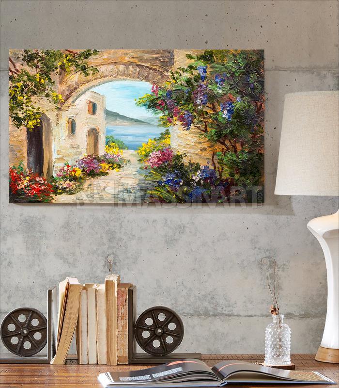 Magic Sea Gardens - Décoration murale moderne - Massinart.ma  décoration murale au Maroc