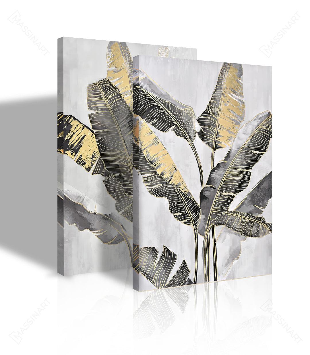 Tableaux décoratifs - Tableau triptyque Banana Tropical - Design