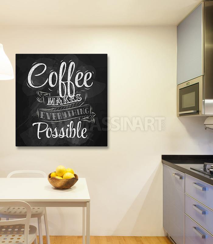 Coffee - Décoration intérieure cuisine moderne - Massinart.ma  décoration murale au Maroc