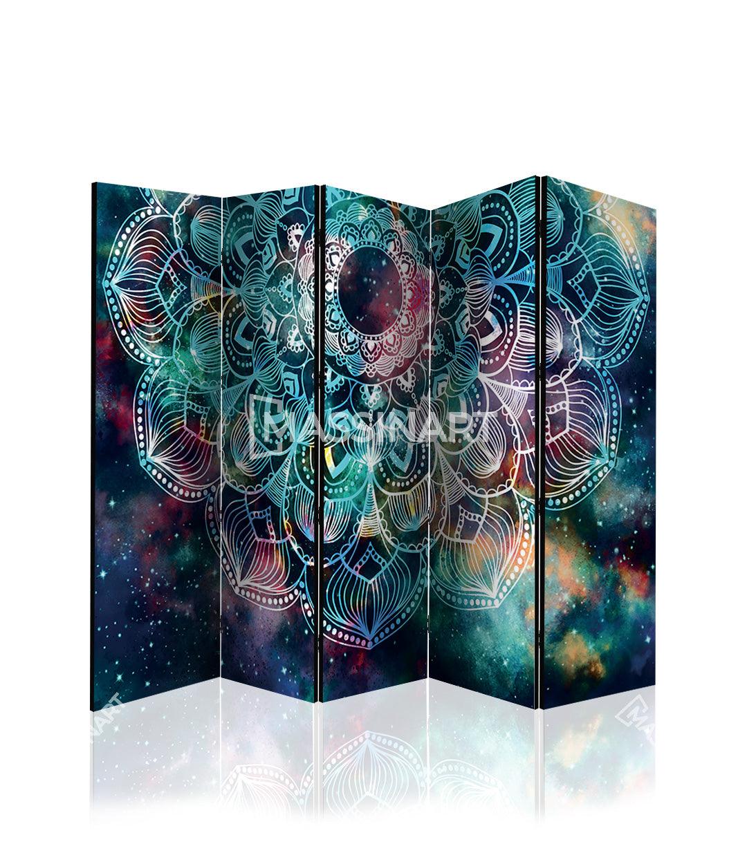 Paravent Galactical Mandala - Séparation d'espace - Massinart.ma  décoration murale au Maroc