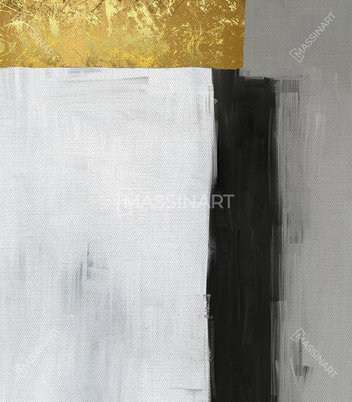 Tableau Contemporary Fields Massinart — emballage livraison prêt à accrocher