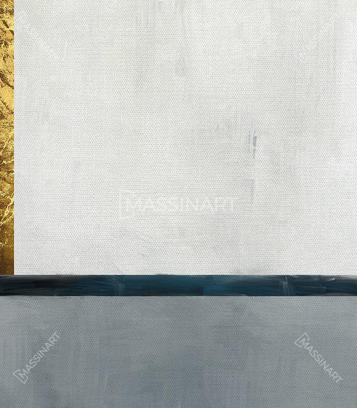 Tableau triptyque Contemporary Fields - Encadrement cache clous - Massinart.ma  décoration murale au Maroc