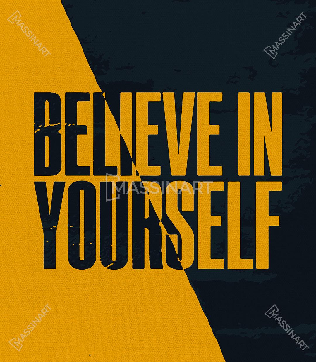 Tableau décoratif Believe - Décoration Moderne - Massinart.ma  décoration murale au Maroc