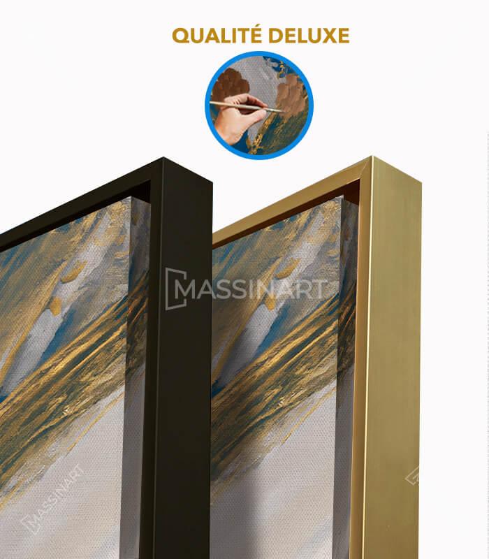 Tableau Charm variations de couleurs paysage abstrait — Massinart