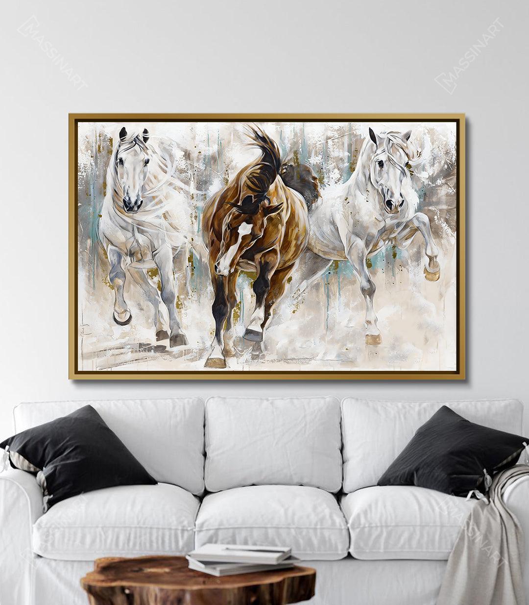 Tableau décoratif Courage - Encadrement américain - Massinart.ma  décoration murale au Maroc