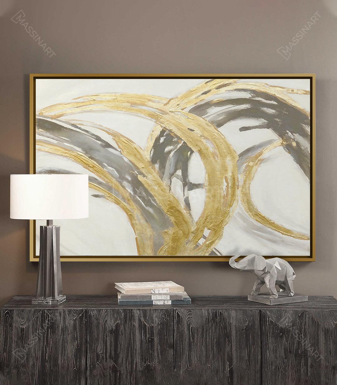 Tableau décoratif Dreams - Peinture à la main - Massinart.ma  décoration murale au Maroc