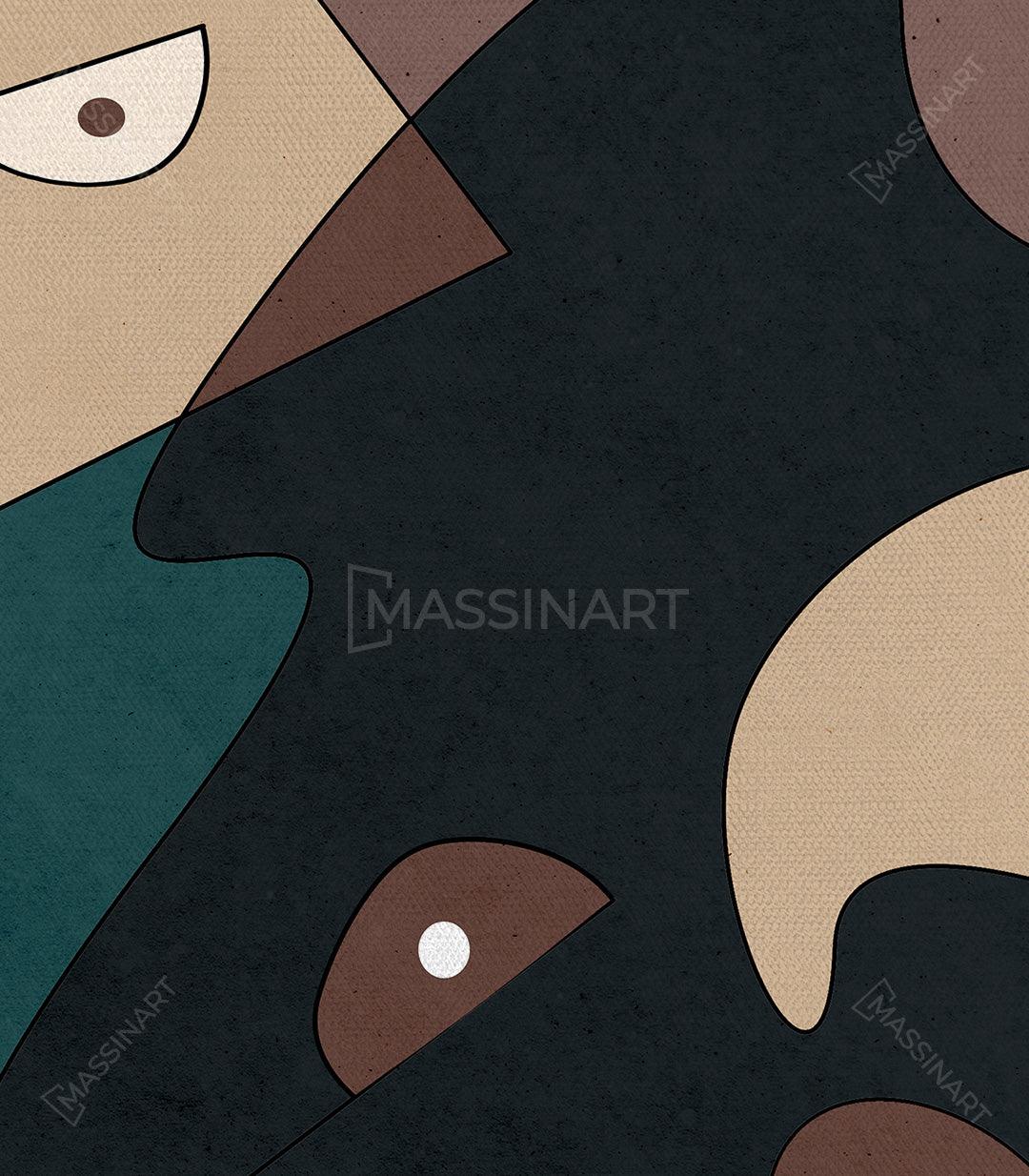 Tableau décoratif The Eye - Décoration Moderne - Massinart.ma  décoration murale au Maroc