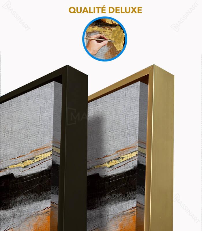 Tableau décoratif Gilded Horizon - Cadre américain - Massinart.ma  décoration murale au Maroc