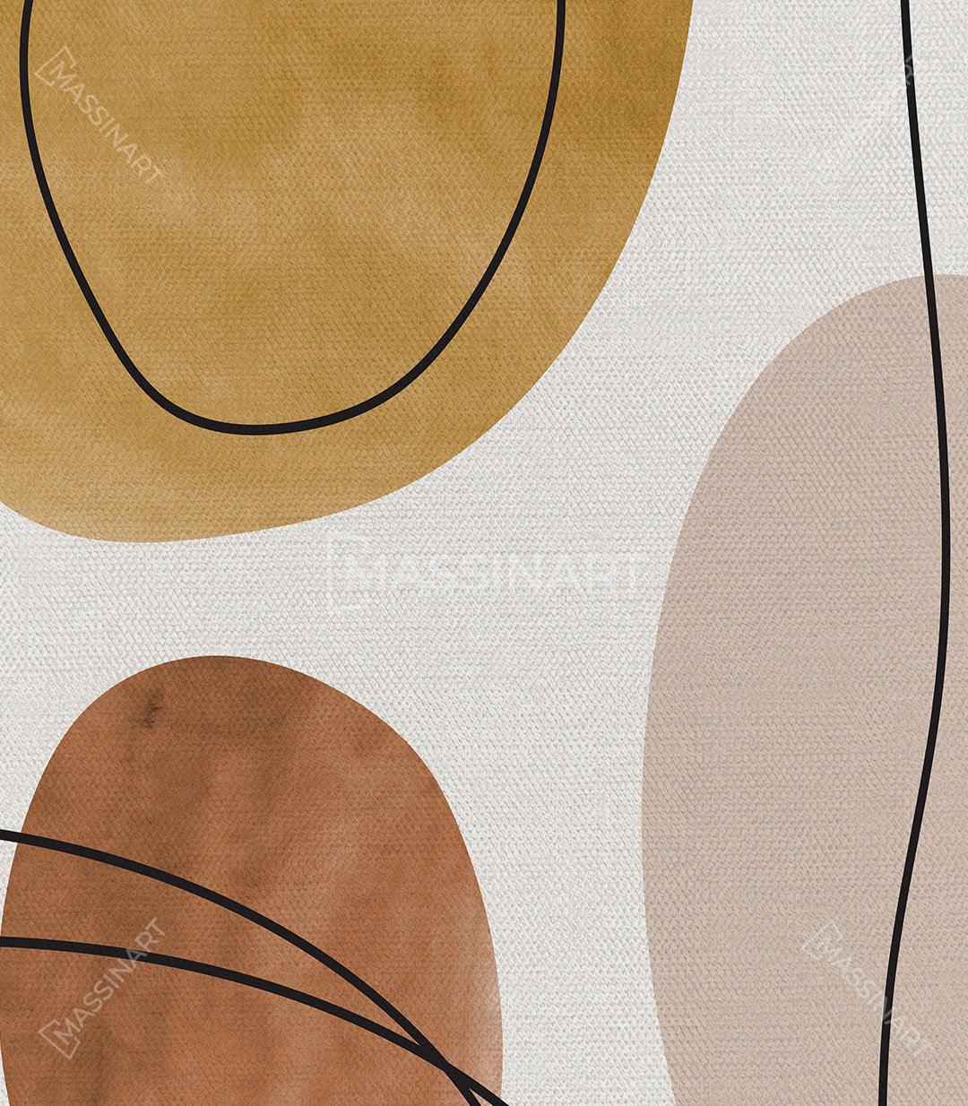 Tableau décoratif Isolated - Diptyque encadré - Massinart.ma  décoration murale au Maroc