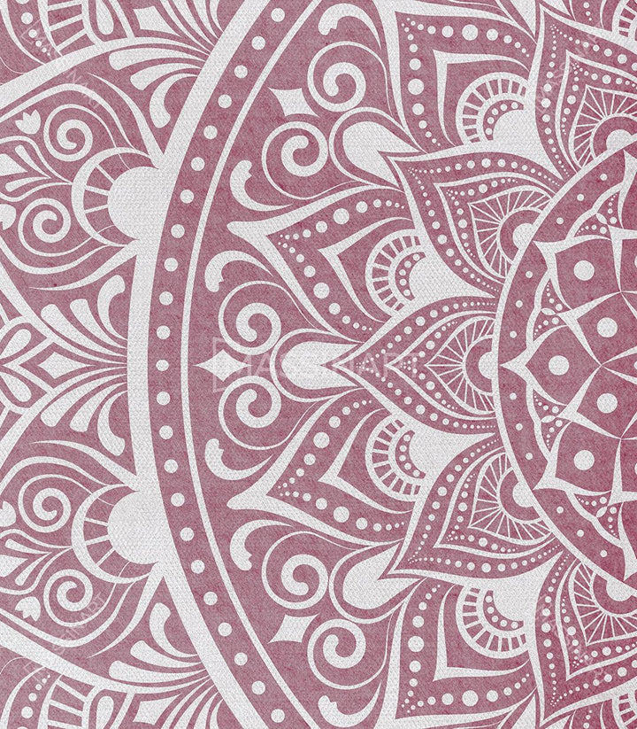 Tableau Pink Mandala Massinart — emballage livraison prêt à accrocher