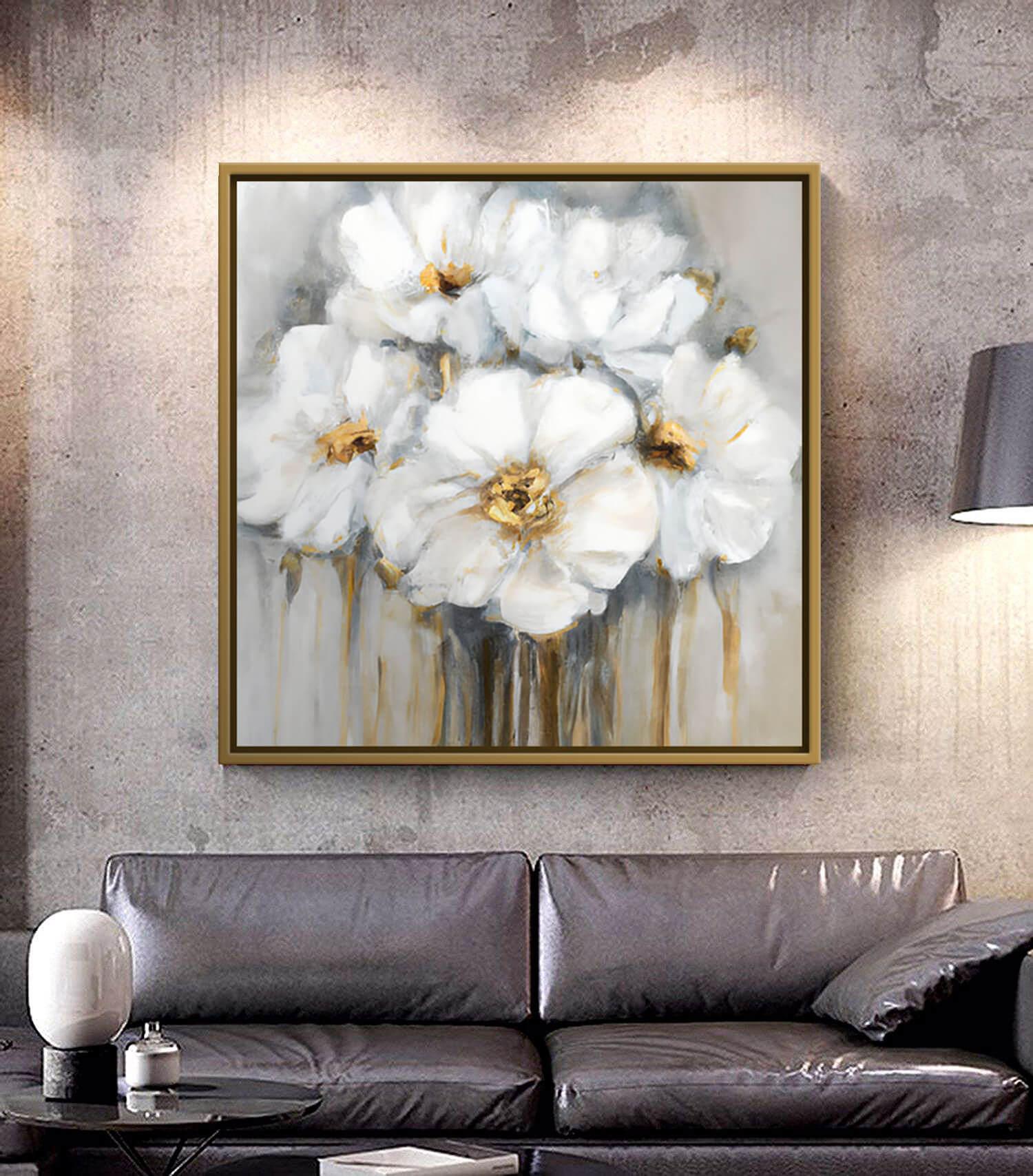 Tableau décoratif Silent Serenity - Cadre américain - Massinart.ma  décoration murale au Maroc