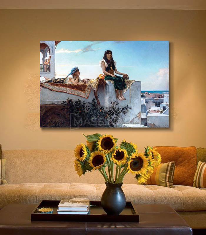 Terrasses au Maroc-Jean Constant-Décoration moderne - Massinart.ma  décoration murale au Maroc