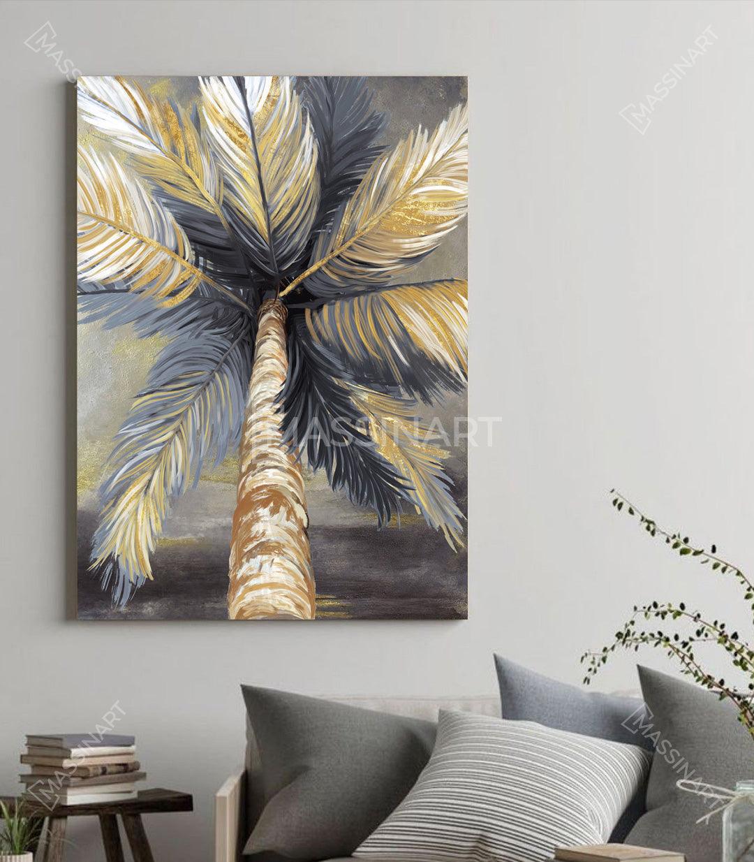 Tableau décoratif Tropical Tree - Décoration moderne - Massinart.ma  décoration murale au Maroc