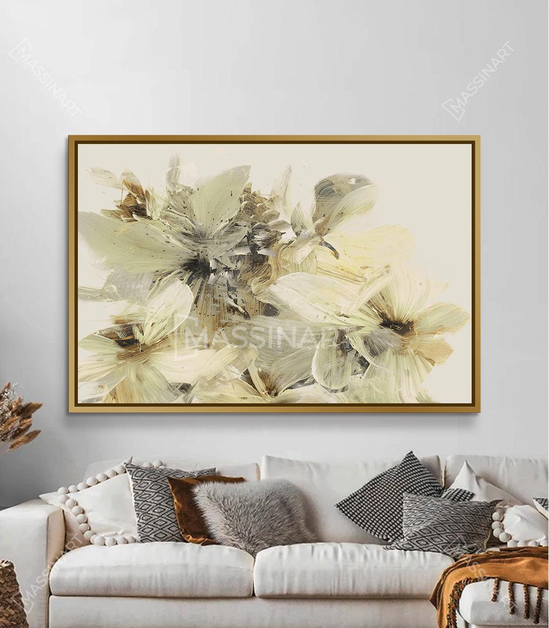 Tableau décoratif Wildflower - Encadrement américain - Massinart.ma  décoration murale au Maroc