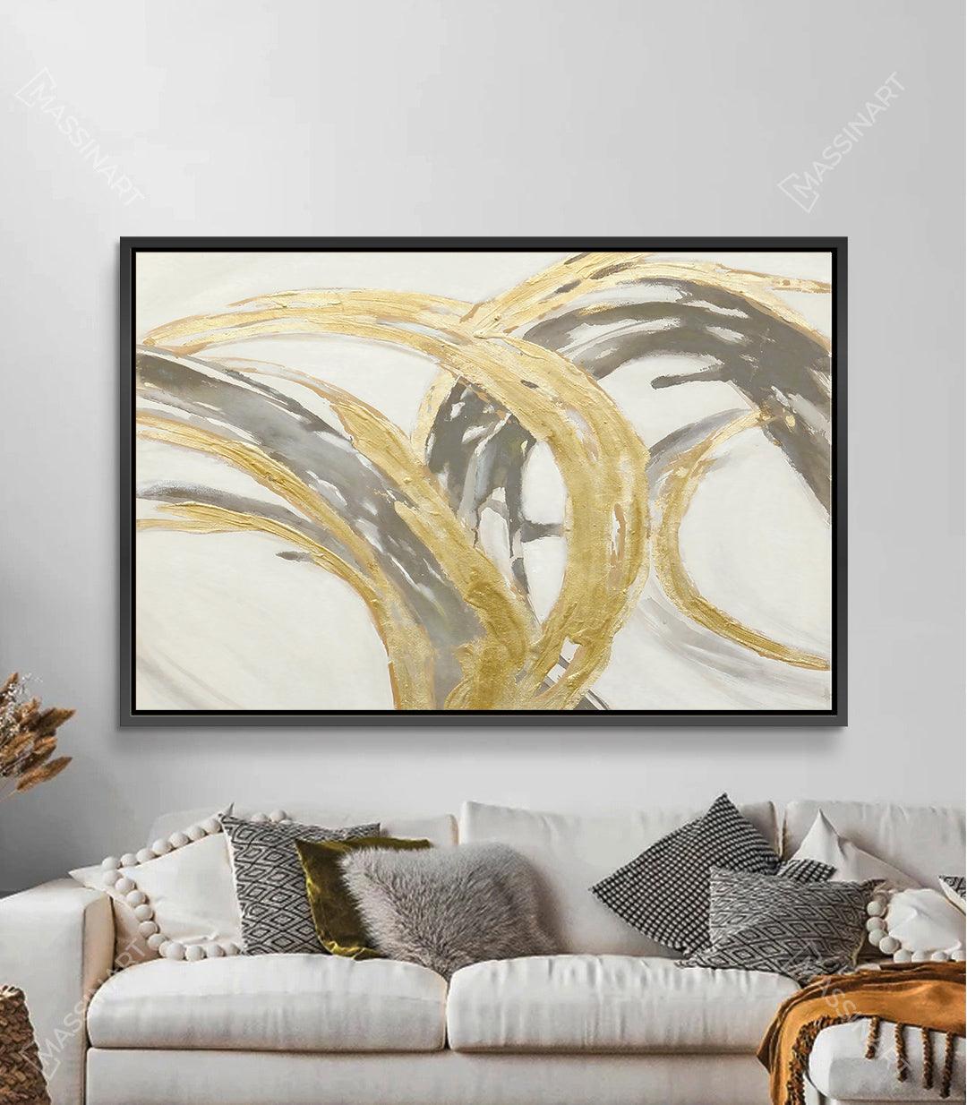 Tableau décoratif Dreams - Peinture à la main - Massinart.ma  décoration murale au Maroc